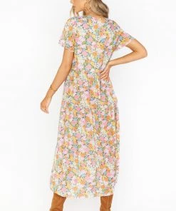 Show Me Your Mumu Cia Midi Dress ~ Wild Flora