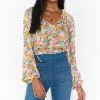 Show Me Your Mumu Margo Top ~ Wild Flora New Mu