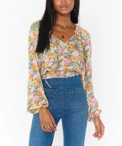 Show Me Your Mumu Margo Top ~ Wild Flora New Mu