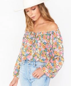 Show Me Your Mumu Margo Top ~ Wild Flora New Mu