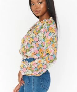 Show Me Your Mumu Margo Top ~ Wild Flora New Mu