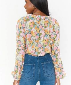 Show Me Your Mumu Margo Top ~ Wild Flora New Mu