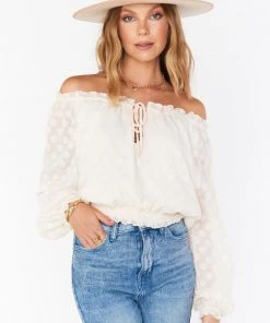 Show Me Your Mumu Margo Top ~ White Dot New Mu 14 Show Me Your Mumu Margo Top ~ White Dot New Mu