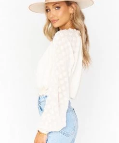 Show Me Your Mumu Margo Top ~ White Dot New Mu 15 Show Me Your Mumu Margo Top ~ White Dot New Mu