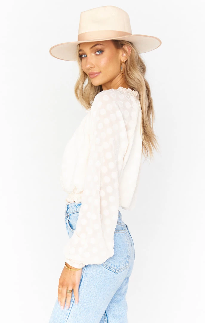 Show Me Your Mumu Margo Top ~ White Dot New Mu 6 Show Me Your Mumu Margo Top ~ White Dot New Mu
