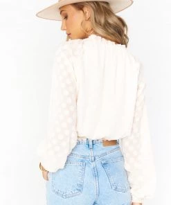 Show Me Your Mumu Margo Top ~ White Dot New Mu 17 Show Me Your Mumu Margo Top ~ White Dot New Mu