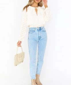 Show Me Your Mumu Margo Top ~ White Dot New Mu 21 Show Me Your Mumu Margo Top ~ White Dot New Mu