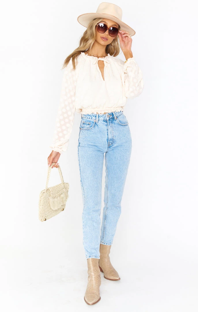 Show Me Your Mumu Margo Top ~ White Dot New Mu 12 Show Me Your Mumu Margo Top ~ White Dot New Mu