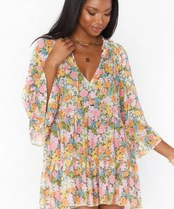 Show Me Your Mumu Viola Mini Dress ~ Wild Flora New Mu