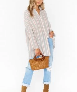 Show Me Your Mumu David Tunic ~ Canyon Stripe New Mu