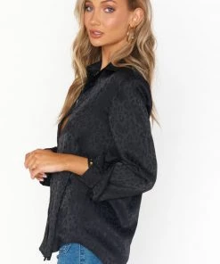 Show Me Your Mumu Smith Button Down ~ Black Cheetah New Mu 6 Show Me Your Mumu Smith Button Down ~ Black Cheetah New Mu