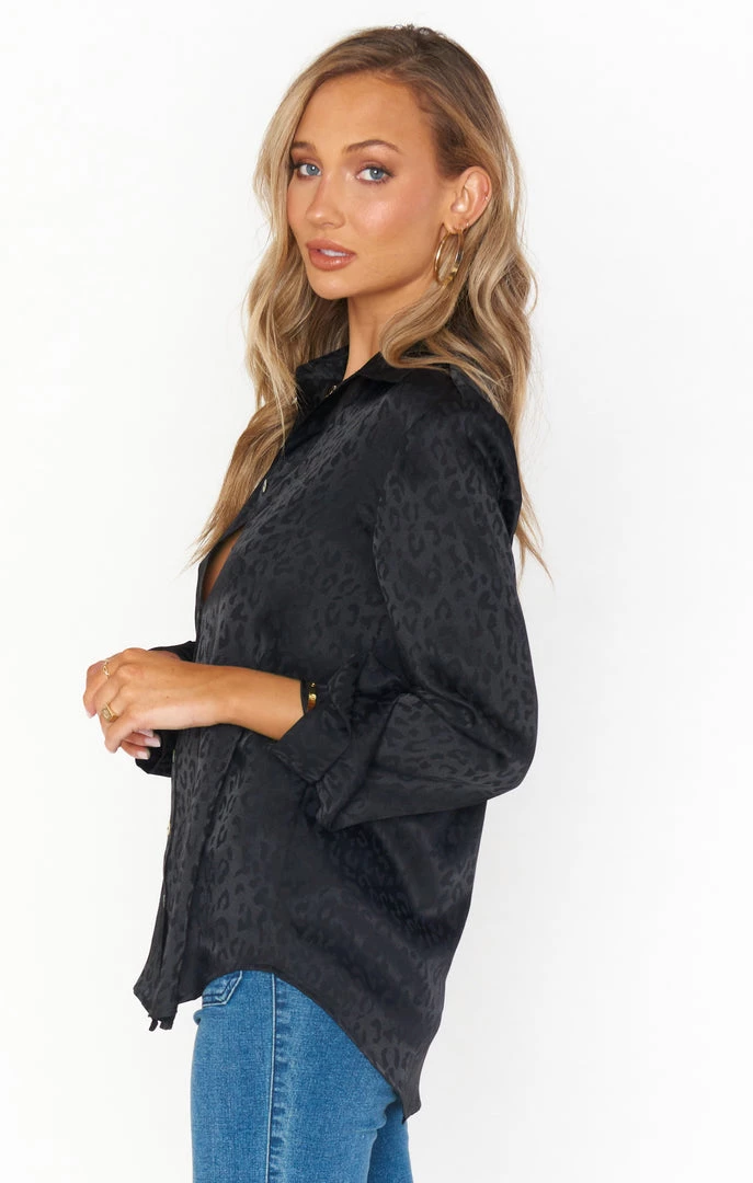 Show Me Your Mumu Smith Button Down ~ Black Cheetah New Mu 4 Show Me Your Mumu Smith Button Down ~ Black Cheetah New Mu