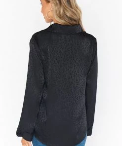Show Me Your Mumu Smith Button Down ~ Black Cheetah New Mu 7 Show Me Your Mumu Smith Button Down ~ Black Cheetah New Mu
