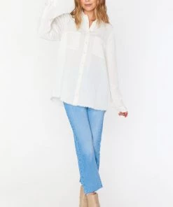 Show Me Your Mumu Marcella Shirt ~ Cream Linen 9 Show Me Your Mumu Marcella Shirt ~ Cream Linen