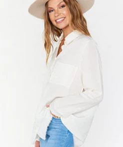 Show Me Your Mumu Marcella Shirt ~ Cream Linen 7 Show Me Your Mumu Marcella Shirt ~ Cream Linen