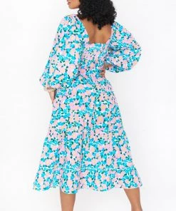 Show Me Your Mumu New Mu Mandi Midi Dress ~ Violets Garden