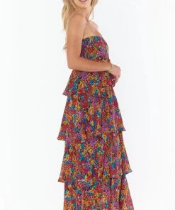 Show Me Your Mumu Katrina Swing Skirt ~ Garden Glow New Mu