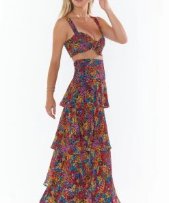 Show Me Your Mumu Katrina Swing Skirt ~ Garden Glow New Mu