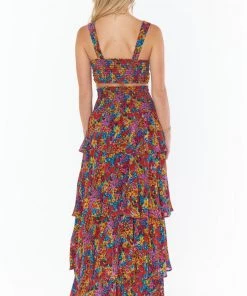 Show Me Your Mumu Katrina Swing Skirt ~ Garden Glow New Mu