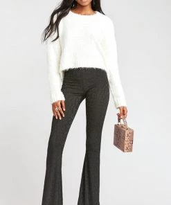 Show Me Your Mumu Bam Bam Bells ~ Cheetah Stretch Black