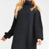 Show Me Your Mumu Dresses Chester Sweater Dress ~ Black Knit
