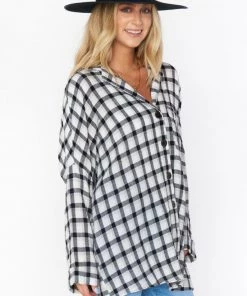 Show Me Your Mumu Lorolie Tunic ~ Check Me Black New Mu 13 Show Me Your Mumu Lorolie Tunic ~ Check Me Black New Mu