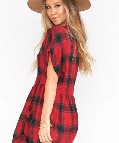 Show Me Your Mumu Odessa Dress ~ Dundee Plaid Clothes
