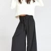 Show Me Your Mumu Bottoms Irwin Tie Pants ~ Black Crepe 2 Show Me Your Mumu Bottoms Irwin Tie Pants ~ Black Crepe