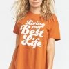 Show Me Your Mumu Tops Thomas Tee ~ Living My Best Life Graphic 1 Show Me Your Mumu Tops Thomas Tee ~ Living My Best Life Graphic