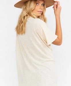 Show Me Your Mumu New Mu Airport Tee ~ Tan Cowboy Take Me Away Graphic