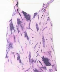 Show Me Your Mumu Mini Tilda Romper ~ Purple Tie Dye 14 Show Me Your Mumu Mini Tilda Romper ~ Purple Tie Dye
