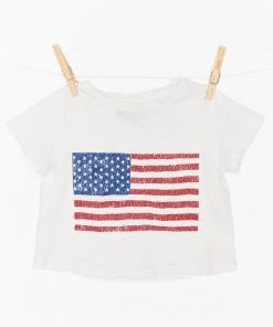 Show Me Your Mumu Mini Cooper Tee ~ American Flag Graphic