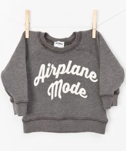 Show Me Your Mumu Sweaters Jack Sweatshirt ~ Airplane Mode Heather Graphic