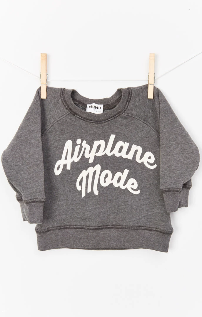 Show Me Your Mumu Sweaters Jack Sweatshirt ~ Airplane Mode Heather Graphic 3 Show Me Your Mumu Sweaters Jack Sweatshirt ~ Airplane Mode Heather Graphic