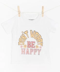 Show Me Your Mumu Clothes Wolfie Tee ~ Be Happy Graphic