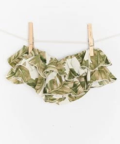 Show Me Your Mumu Clothes Baby Bloomers ~ Green Majestic Palm