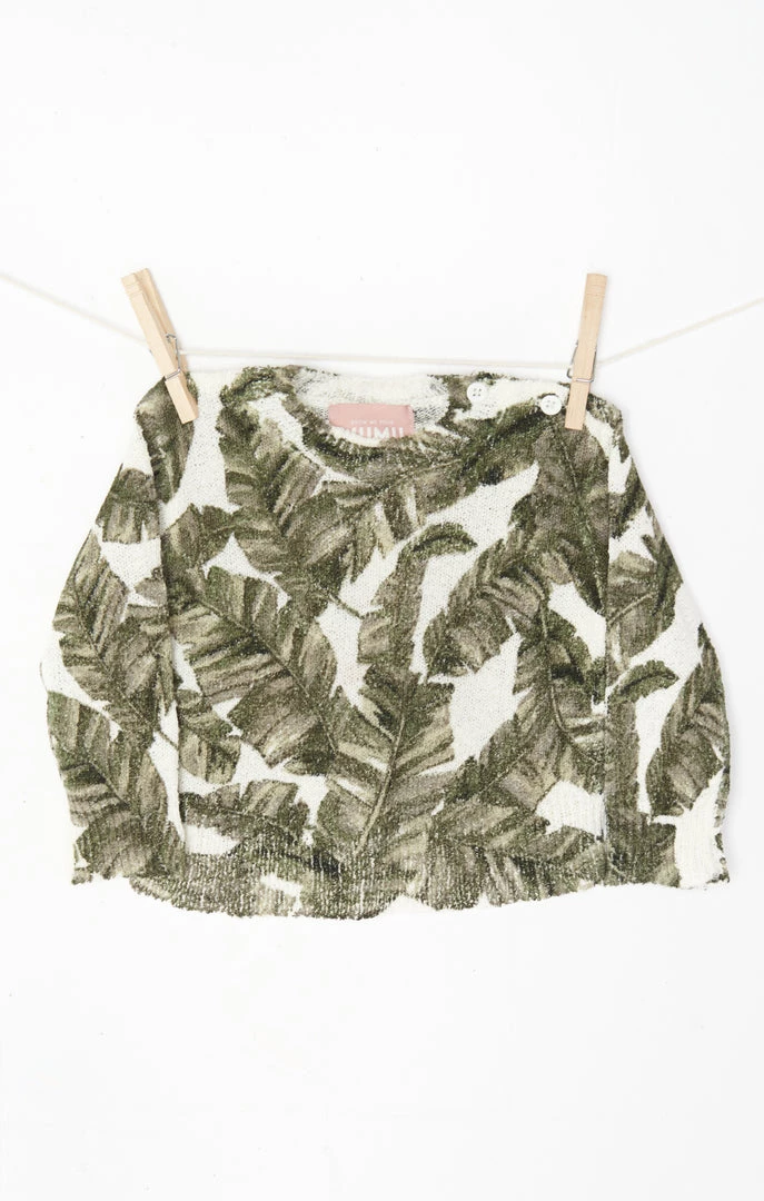 Show Me Your Mumu Clothes Mini Arroyo Sweater ~ Green Majestic Palm Knit 10 Show Me Your Mumu Clothes Mini Arroyo Sweater ~ Green Majestic Palm Knit