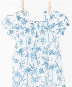 Show Me Your Mumu Anna Dress ~ Blue Lagoon Palm