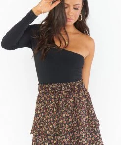 Show Me Your Mumu Aiden Mini Skirt ~ Midnight Floral