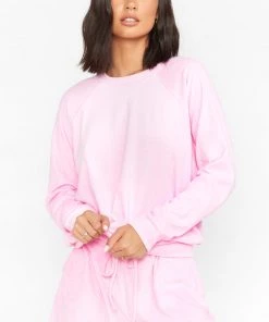 Show Me Your Mumu Sittin Around Set ~ Pink Terry