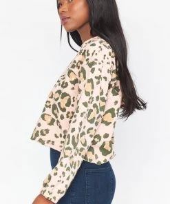 Collection Kit Hoodie ~ Pink Cheetah Girl Terry