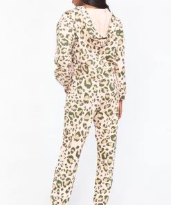 Collection Kit Hoodie ~ Pink Cheetah Girl Terry