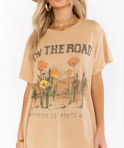 Show Me Your Mumu Airport Tee ~ On The Road Graphic
