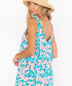 Show Me Your Mumu New Mu Tilda Tie Romper ~ Violets Garden