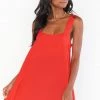 Show Me Your Mumu Ambres Mini Dress ~ Red New Mu 2 Show Me Your Mumu Ambres Mini Dress ~ Red New Mu