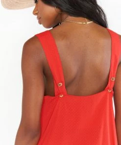 Show Me Your Mumu Ambres Mini Dress ~ Red New Mu