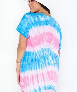 Show Me Your Mumu Dresses Dylan Tshirt Dress ~ Cotton Candy Tie Dye 15 Show Me Your Mumu Dresses Dylan Tshirt Dress ~ Cotton Candy Tie Dye