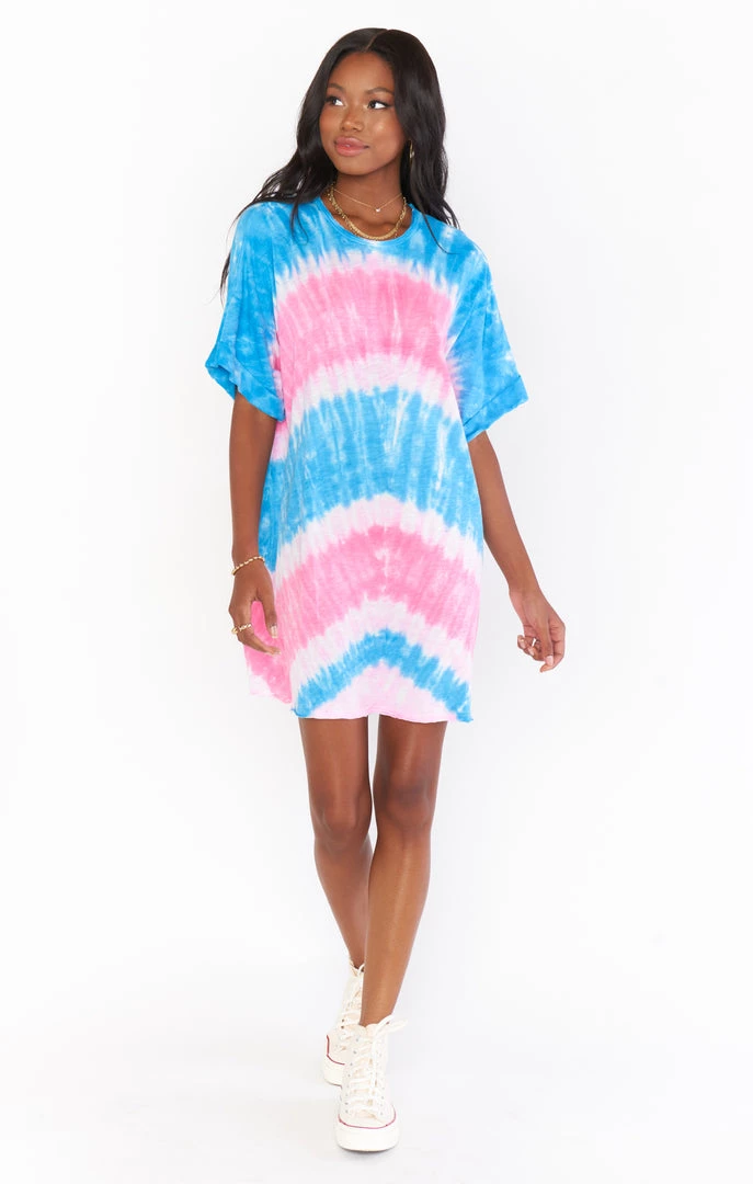 Show Me Your Mumu Dresses Dylan Tshirt Dress ~ Cotton Candy Tie Dye 10 Show Me Your Mumu Dresses Dylan Tshirt Dress ~ Cotton Candy Tie Dye