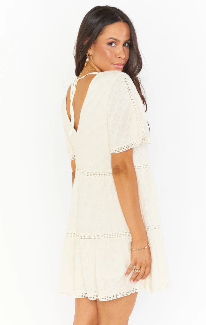 Show Me Your Mumu Cia Mini Dress ~ Midsummer Ivory 6 Show Me Your Mumu Cia Mini Dress ~ Midsummer Ivory