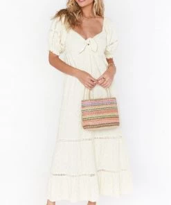 Show Me Your Mumu Zen Midi Dress ~ Midsummer Ivory New Mu